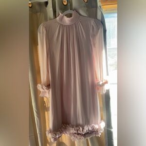 baby pink alex marie size 2 dress
